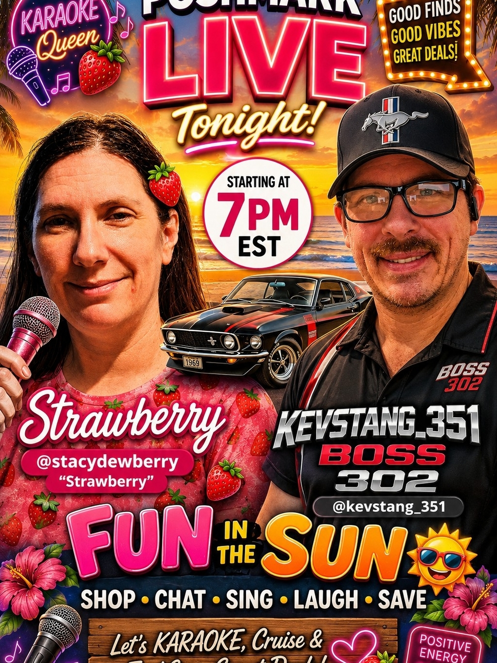 Strawberry and Stangs Live Show!!!